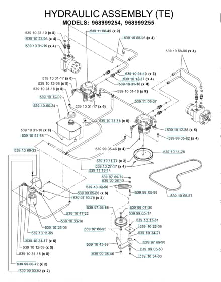 Husqvarna Iz5223 T - Hydraulic Pump 2