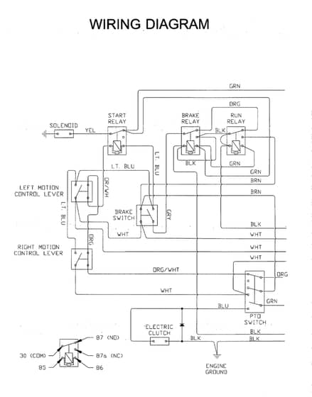 Husqvarna Iz5225 - Schematic