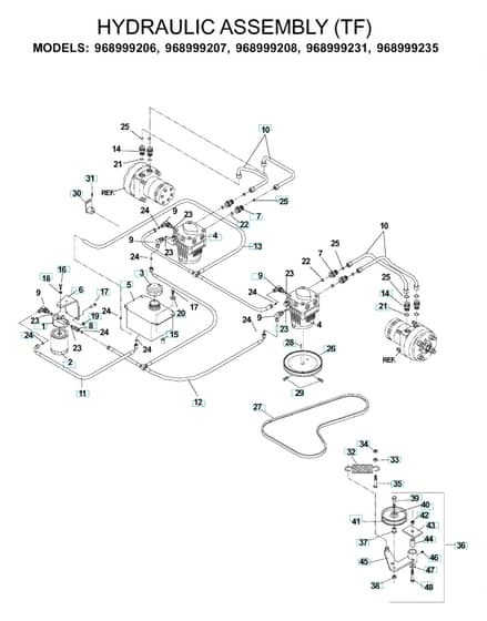 Husqvarna Iz6123 - Hydraulic Pump