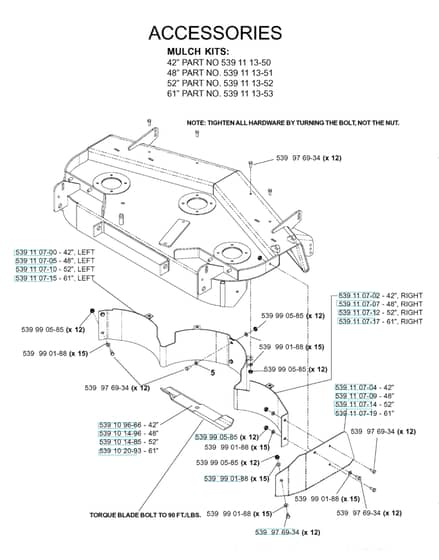 Husqvarna Iz 4817 Skaa - Accessories