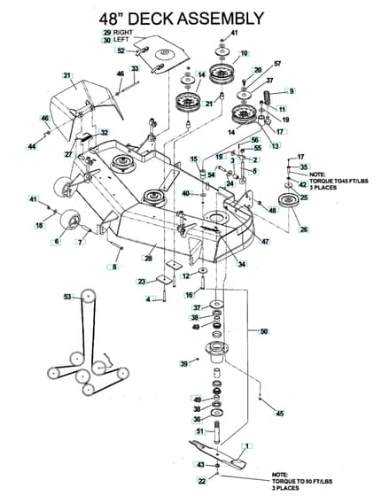Husqvarna Iz 4817 Tskaa - 48" 122cm Cutting Deck