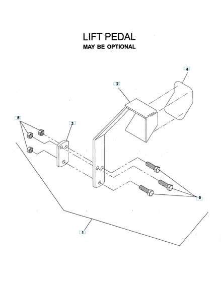 Husqvarna Iz 4817 Tskaa - Pedals