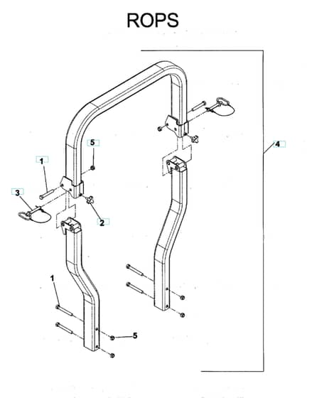 Husqvarna Iz 4817 Tskaa - Protection Frame