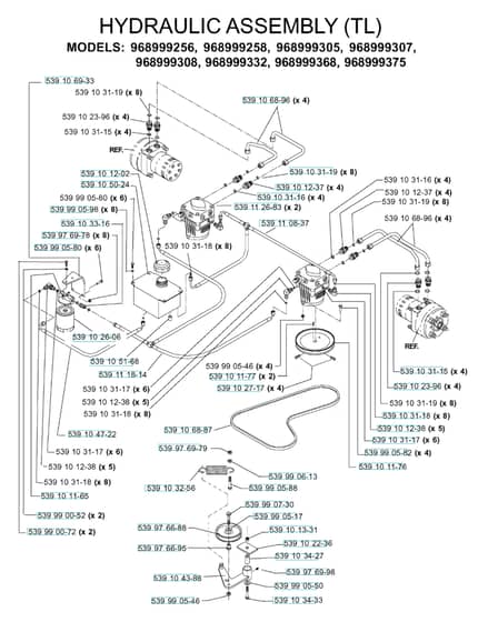 Husqvarna Iz 5221 Tkaa - Hydraulic Pump