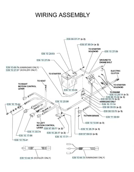Husqvarna Iz 5221 Tkaa - Wiring Harness