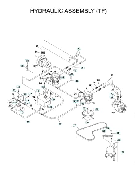 Husqvarna Ize4218 Kaa - Hydraulic Pump