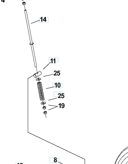 Husqvarna Ize4218 Kaa - Parking Brake