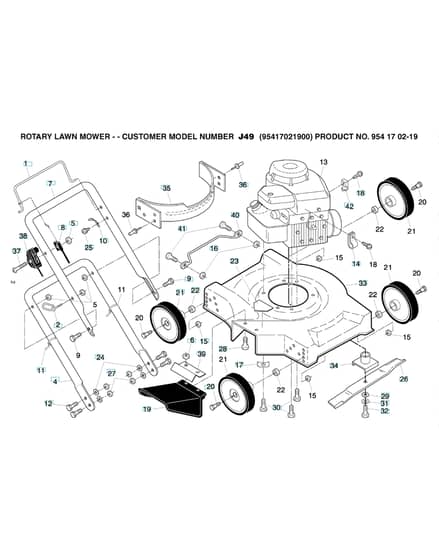 Husqvarna J49 - Product Complete