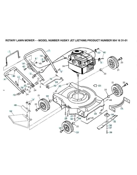Husqvarna JET 49 - Product Complete
