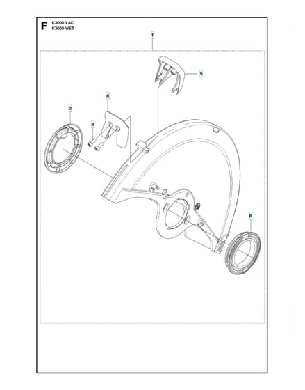 Husqvarna K3000WET - Wheels & Tyres