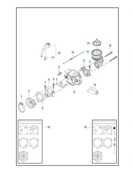 Husqvarna K970 - Carburetor