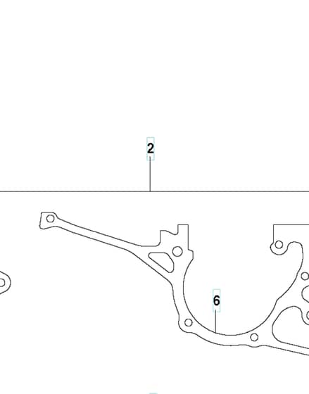 Husqvarna K970 - Gasket Kit