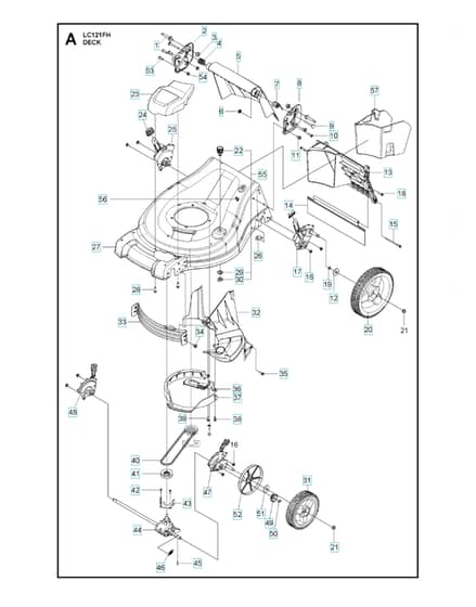 Husqvarna L121FH - Mower Deck & Cutting Deck
