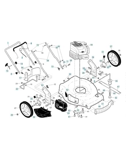 Husqvarna LB 155S - Engine