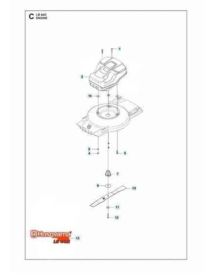 Husqvarna LB442I - Engine