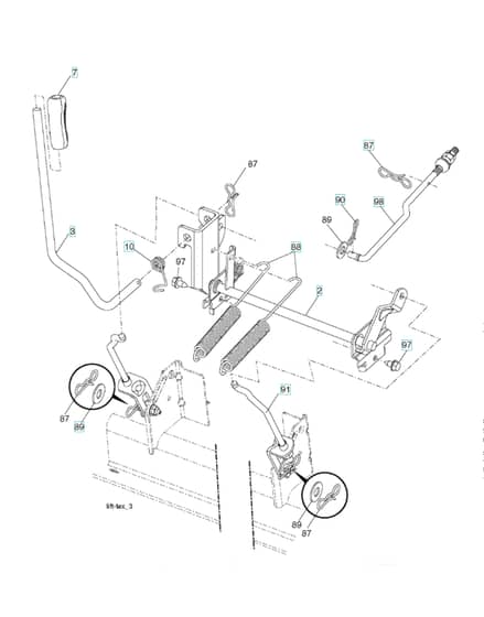 Husqvarna Lgt24K54 - Mower Lift & Deck Lift
