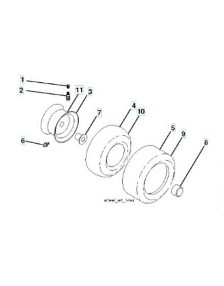 Husqvarna Lgth26V54 - Wheels & Tyres