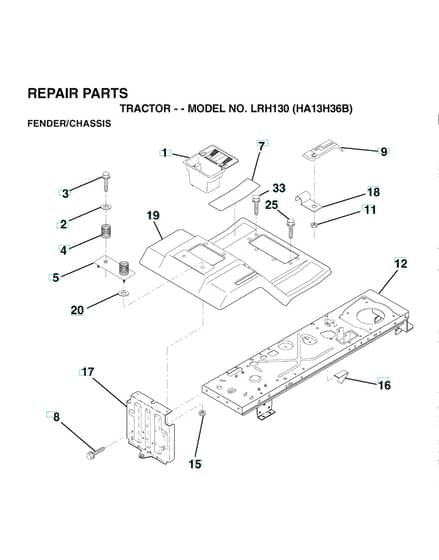 Husqvarna Lrh130 - Chassis & Enclosures