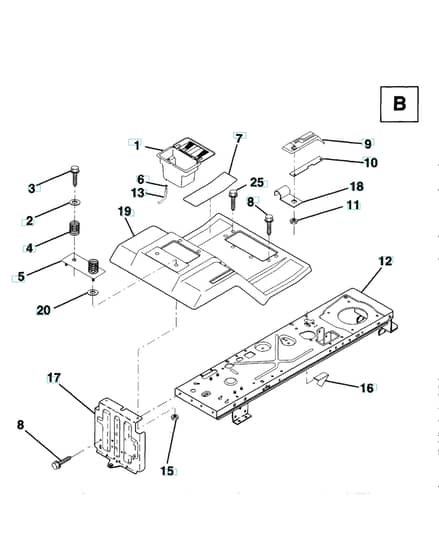 Husqvarna Lt100 - Chassis & Enclosures