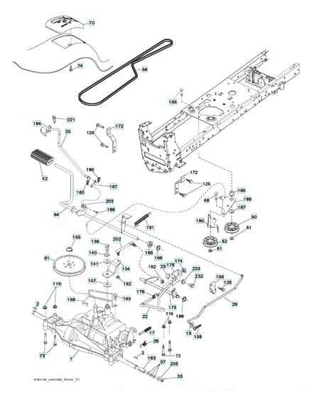 Husqvarna Lt1942 - Drive