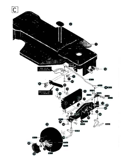 Husqvarna Lt4140H - Steering