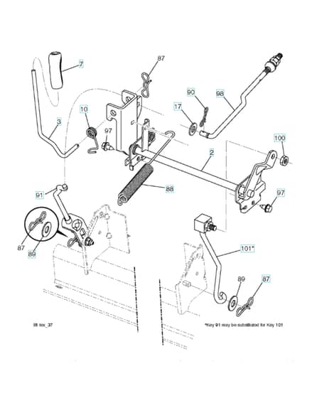Husqvarna Lta18538 - Mower Lift & Deck Lift