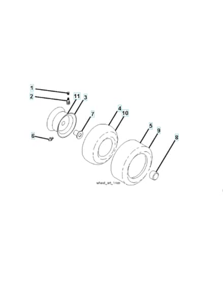 Husqvarna Lth19530 - Wheels & Tyres