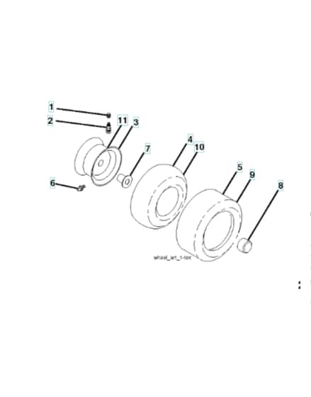 Husqvarna Lth2042 - Wheels & Tyres