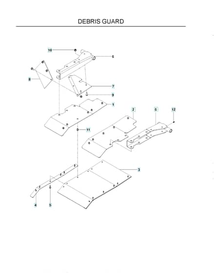 Husqvarna Lz30 - Debris Shield