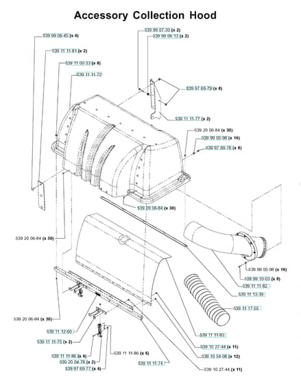 Husqvarna Lz6125 Tkaa - Accessories