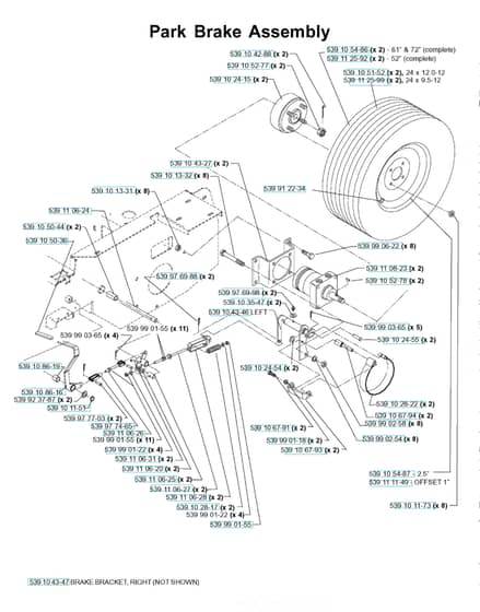 Husqvarna Lz6125 Tkaa - Parking Brake