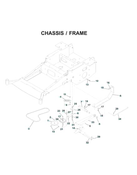 Husqvarna Lz7230 Txpkoa - Chassis & Frame 2