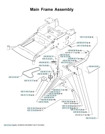 Husqvarna Lz 5225 Tkaa - Frame 2