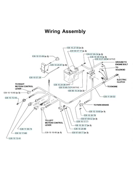 Husqvarna Lz 5225 Tkaa - Wiring Harness