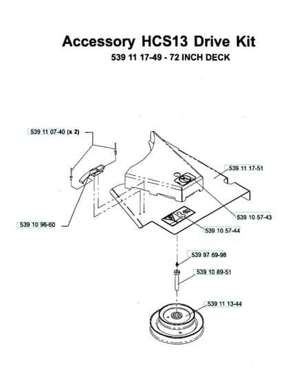 Husqvarna Lz 6123 Ltkoa - Accessories 11