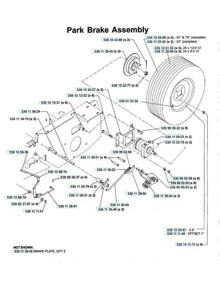 Husqvarna Lz 6123 Ltkoa - Parking Brake