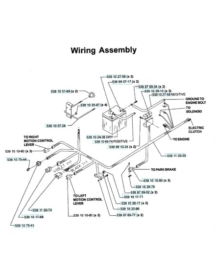 Husqvarna Lz 6123 Ltkoa - Wiring Harness
