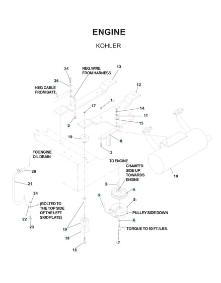 Husqvarna Lz 6130 Txpkoa - Engine