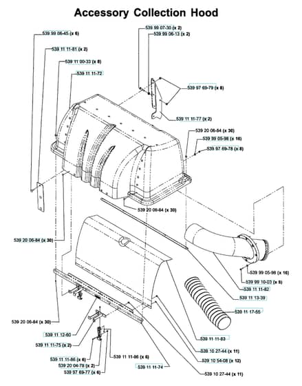 Husqvarna Lz 7227 Tkoa - Accessories