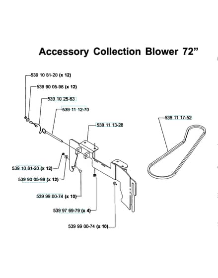Husqvarna Lz 7227 Tkoa - Accessories 5