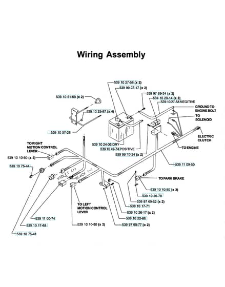 Husqvarna Lz 7227 Tkoa - Wiring Harness