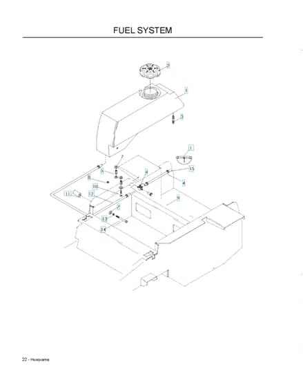 Husqvarna Lzf5227 - Fuel System