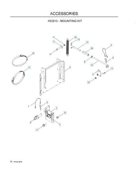 Husqvarna Lzf6127 - Accessories