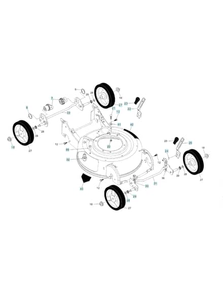 Husqvarna M 145 - Drive