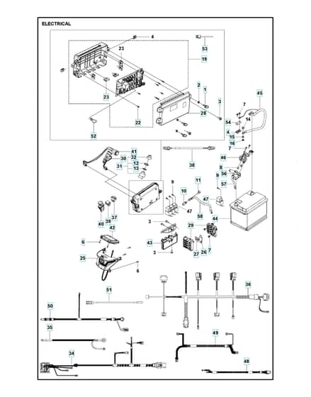 Husqvarna P 520DX - Electrical