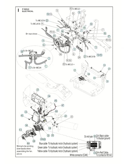Husqvarna P 535HX - Electrical 3
