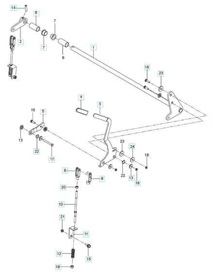 Husqvarna P-Zt4822 Fs - Parking Brake