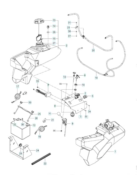 Husqvarna P-Zt54 - Ignition System