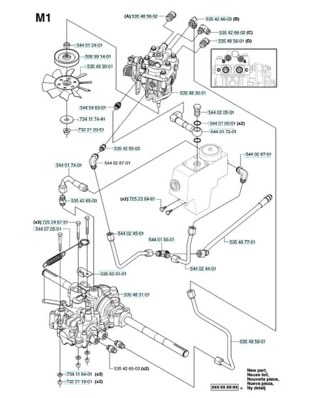 Husqvarna PR18 AWD - Transmission 2