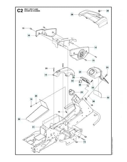 Husqvarna PR 17 - Cover 2